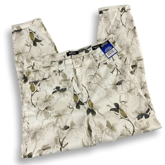 Buffalo Jeans Womens 10/30 Havana High Rise Ankle Skinny Boho Floral Stretch NWT - Picture 3 of 11